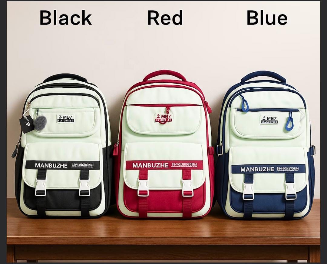 Academy Style School Bag Book Bag Lightweight College Student Backpack
