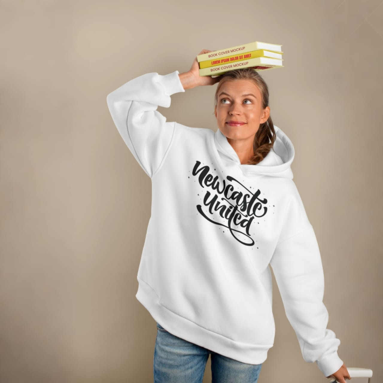 WarmNest Ladies Hoodie (White)